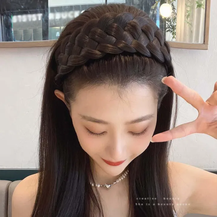 Korean%20Style%20Headwear%20Wide%20Hair%20Hoop%20Wig%20Headband%20Wash%20Face%20Headband%20Twist%20Braided%20Female%20Hairbands%20Fashion%20Accessory%20-%20Image%206