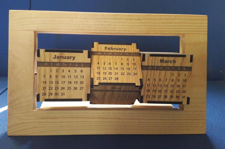 desk calendar