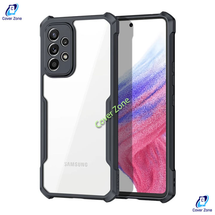 Samsung Galaxy A53 Xundd Bumper Case Reinforced Corner with Shock-Proof Transparent Back Cover Phone Case