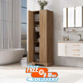 Simple Designe 2 Door Secure Almira, 2 doors Almirah, 2 part Wardrobes Almira with clothes storage 5 box shelve, Multiparous Use for your home & Office,Design by Nahid Furniture 72x24x12'.