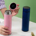 Smart Flask - Portable Stainless Steel Vacuum Thermal Flask with LED Temperature Display.