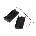 2 x AA 3V battery holder connector storage case box ON/OFF switch with lead wire.