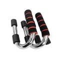 Combo Pack of 2 Pieces Push Up Bar - Silver and Black.