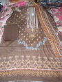 Zam Zam Swiss Cotton Digital Printed Unstiched Three Piece. 