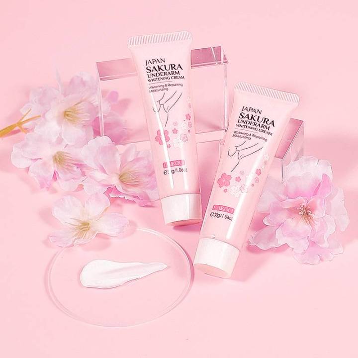 LAIKOU%20JAPAN%20SAKURA%20UNDERARM%20WHITENING%20CREAM%20BODY%20LOTION%20ARMPIT%20LIGHTEN%20DARK%20SPOTS%20-30G%20-%20Image%203