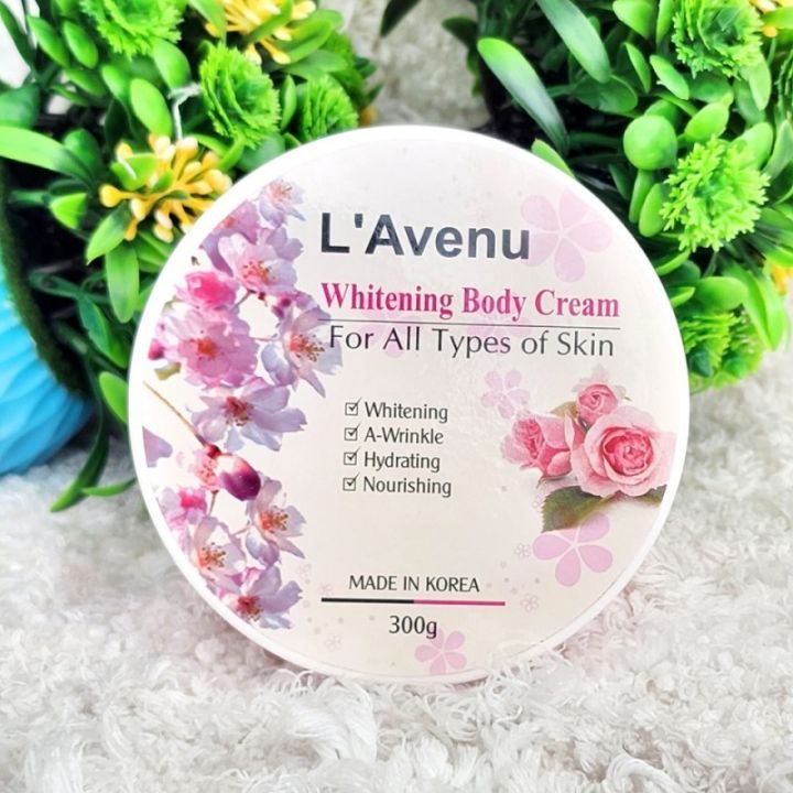 L'Avenu Body Whitening Cream - 300gm