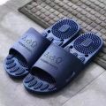 Japanese style home slippers women's summer indoor home bathroom non-slip hotel couple sandals for home men to wear outside. 