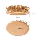 1Pcs High Quality Hair Comb Bamboo Airbag Massage Comb Carbonized Solid Wood Bamboo Cushion Anti-Static Hair Brush Combs Travel. 