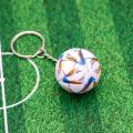 Key Chain Realistic Qatar World Cup Football Keyring Car Key Chain.