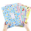 Fresh Floral Filing Production Folder Multi-Function 6 Into Mezzanine File A4 Document File Folder School Office Supplies.