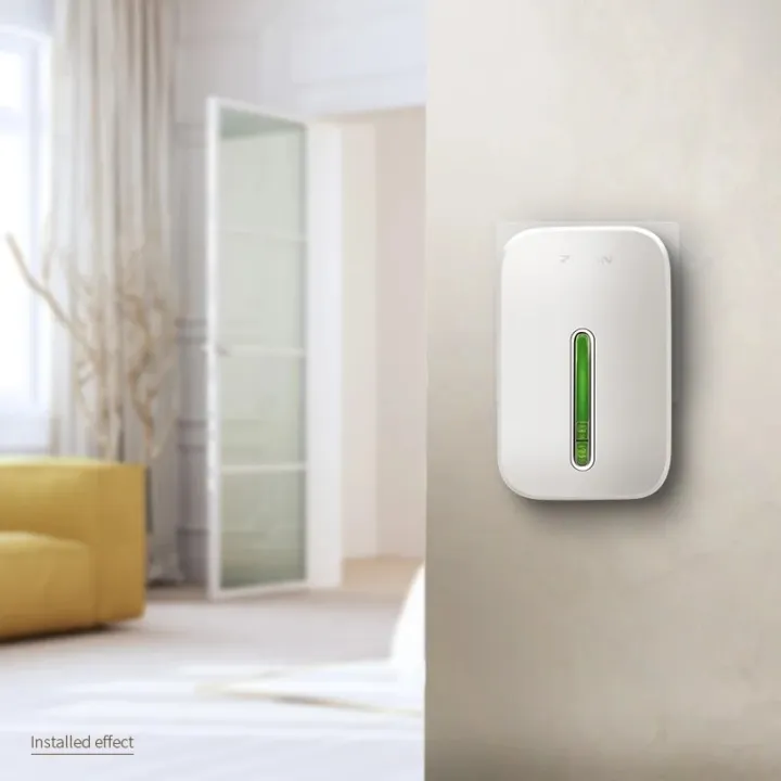 VeryHome%20Self%20Powered%20Waterproof%20Wireless%20DoorBell%20night%20light%20no%20battery%20EU%20plug%20home%20Cordless%20Door%20Bell%201button%201%202%20Receiver%20-%20Image%202