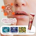 20g Cold Sores Lip Care Cream Repair Cheilitis Lips Herpes Ulceration Antibacterial Ointment Moisturizing Lip Balm. 