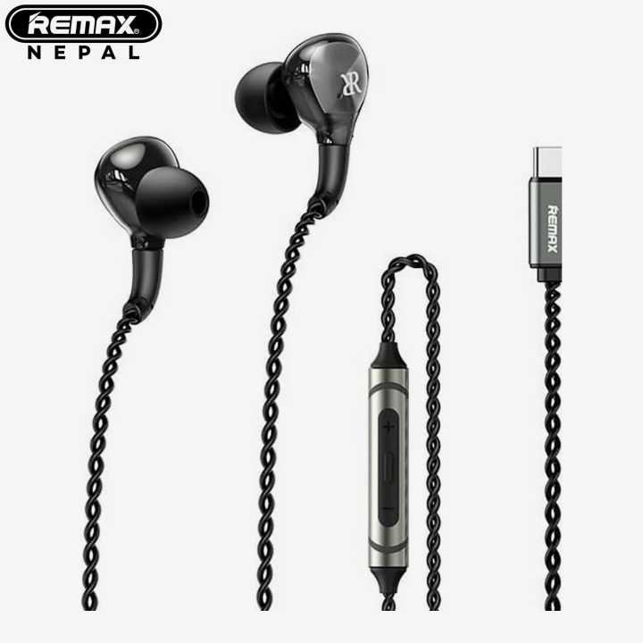 Remax RM-616a Type C Earphone - Headphone | Daraz.com.bd