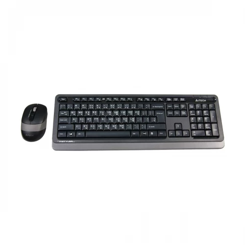 Tastiera E Mouse Wireless A4 TECH FG1010 | 2.4G Q, Tasti Multimedia, Mouse Ottico 2000 DPI, Colore Nero/arancio - 4