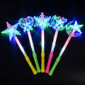 Yiwu luminous toys pass the new night market luminous stall windmill toys flash children's hairpin batch.
