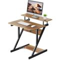 Space-Smart Computer Table with Monitor Stand – Compact Workstation for Home & Office. 