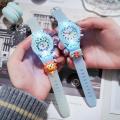 Fashion Cute Flashing Children Watches Children's Luminous Silicone Kids Bracelet Luminous Watches for Girls Boys Gifts Reloj. 