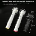 Electric Toothbrush Heads Protect Cover Head Protective Cover Case Cap For Braun Oral B Travel Home Tool Toothbrush Accessories. 