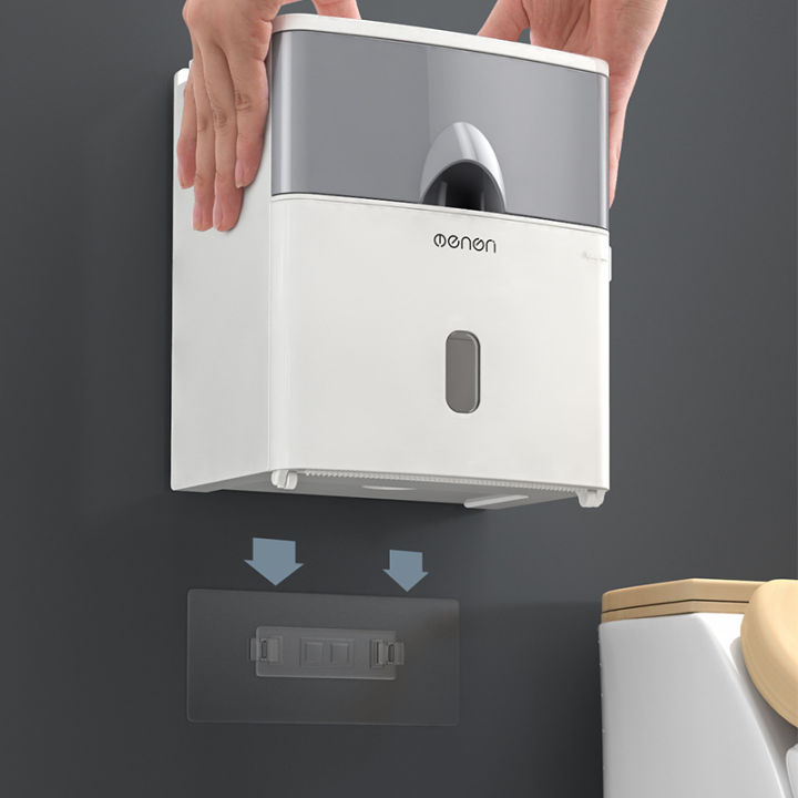 Double%20layer%20multifunctional%20tissue%20box%20roll%20paper%20shaft%20toilet%20free%20punch%20creative%20paper%20drawer%20toilet%20roll%20paper%20tube%20waterproof%20-%20Image%203