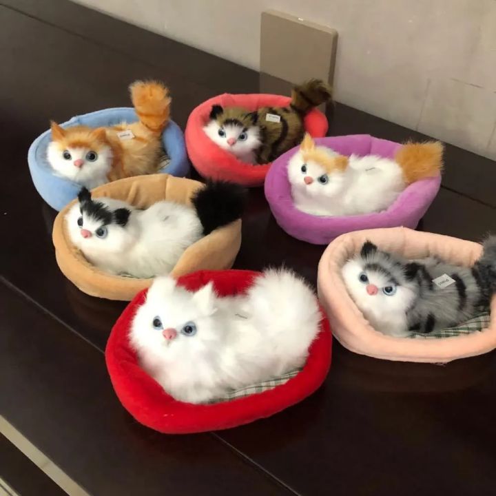 Mini plush cats best sale