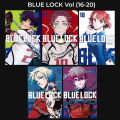 Blue lock Volume (16-20) Paperback Manga Set. 