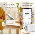 LeShu Thermal Blue-tooth Label Machine Home Small Handheld Portable Thermal Self-Adhesive Name Label Printer.