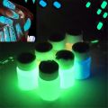 10g/Bag Luminous Powder Nail Art Glitter Glow In Dark Fluorescent Phosphor Pigment Long Lasting Manicure Eye Shadow Neon Dust.