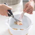 Heavy Duty Stainless Steel Kitchen Poultry Shears - Spring Loaded Bone & Meat Scissors with Safety Lock.