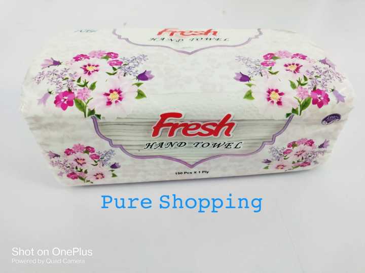 Fresh%20Hand%20Towel%20Tissue%20Paper%20-%20150%20Pcs%20x%201%20Ply-24%20Box%20-%20Image%203
