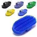 JAY Plastic Curry Comb Adjustable Strap Horse Pony Care Grooming Scraper Brush Clean. 
