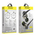 AWEI Z1 Wired Earphone Dual Driver Headset Sport Bass Sound Earphones With Mic For Xiaomi Huawei Oneplus MP3 3.5mm Jack Earbuds.
