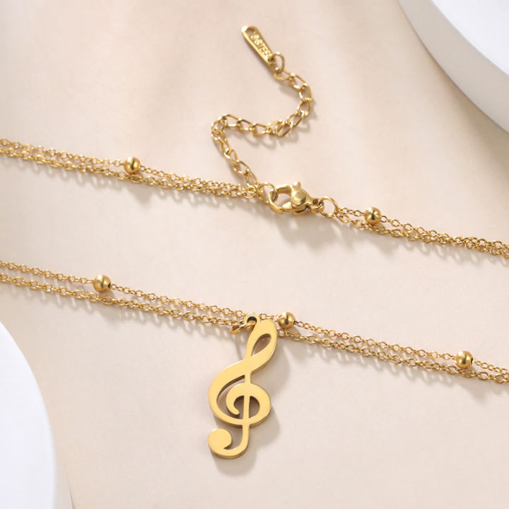 Fashion%20Luxury%20Women%20Necklace%20Gold%20Plated%20Stainless%20Steel%20Music%20Note%20Charm%20Necklace%20Musical%20Earphone%20Necklace%20Jewelry%20For%20Women%20-%20Image%208
