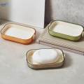 Soap Dish Holder Lightweight Soap Plate for Home Bathroom Countertop.