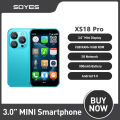 SOYES XS18 Pro Mini Smartphone 3G Network 3.0'' 2GB RAM 16GB ROM Android8.1 With Facial Recognition Dual SIM Standby Small Phone. 