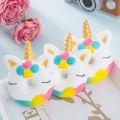 Jumbo Kawaii Unicorn Donut Squishy Cake Bread Squishies Cream Scented Slow Rising Squeeze Toy Kids babay Birthday Gift 13*9CM.
