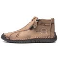 YEWNUW Men's Ankle Boots All Seasons Classic Casual Leather Shoes, Men's Shoes, Driving Loafers, New BunnyGarden. 