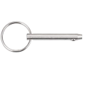 4 Piece Quick Release Pins Bimini Top Pins Diameter 1/4in(6.3mm),Overall Length 2.56inch(65mm),Marine 316 Stainless Steel Easy Install Easy To Use.