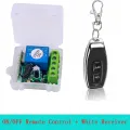 DC 12V Single Channel Relay Module Universal Wireless Switch RF Relay Receiver + 1 Remote Controller. 