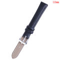 12mm plain weave PU leather strap watchband new candy colors watch straps GJCUTE. 