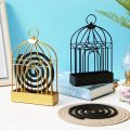 Metal Mosquito Coil Holder – Gold Color. 