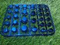 Motorcycle Nut Bolt Cap Cover Decoration For Bike Ornamental 30Pcs-Set  Red/Green/Silver/Blue/Golden - Screw Driver Set. 
