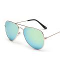 Silver Mirror Sunglasses For Men Flash Pilot Style vintage glasses Classic Brand Design Metal Sun Glasses non-polarized UV400. 