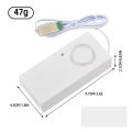diymore 1 Meter Line Large Sensor Water Level Alarm Sensor Full Water Alarm Kitchen Flooding Alarm Solar Water Leakage Alarm Rain Alarm. 