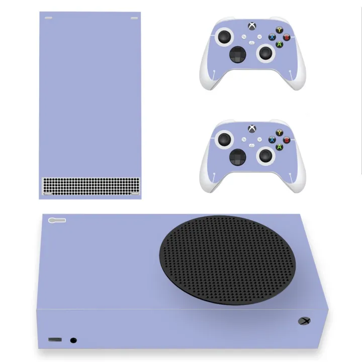 Solid%20Color%20Skin%20Sticker%20Set%20For%20Xbox%20Series%20S%20Console%20And%20Controller%20Stickers%20Covers%20Decal%2016%20Colors%20Available%20-%20Image%202