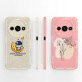 Panda Case For Redmi A3 4G Full Coverage Cute Bumper Soft Smooth Liquid Silicone Funda Model 23129RN51X Shockproof Back Covers. 