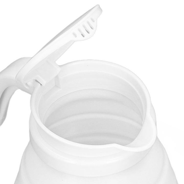 Folding Silicone Kettle Efficient Food Grade Safe Foldable Electric Kettle for Travel Camping Outdoor EU US Plug 110-220V
