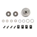 Differential Gear Shells Kit Fit for 1/8 HPI Racing Savage XL FLUX Rovan TORLAND Brushless Truck Parts.