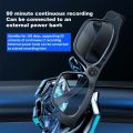 Video Smart Glasses Camera 4K Ultra Photo Bluetooth Call Play Music&Calling Sunglasses For Outdoor Sports And Business Recording.
