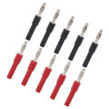 5set Male to Female Banana Plug Connector Adapter for Multimeter 30Vac-60Vdc. 