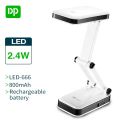 DP LED Table Lamp Rechargeable Learning Reading Desk Lamp Led Bedroom Lamp LED-666.